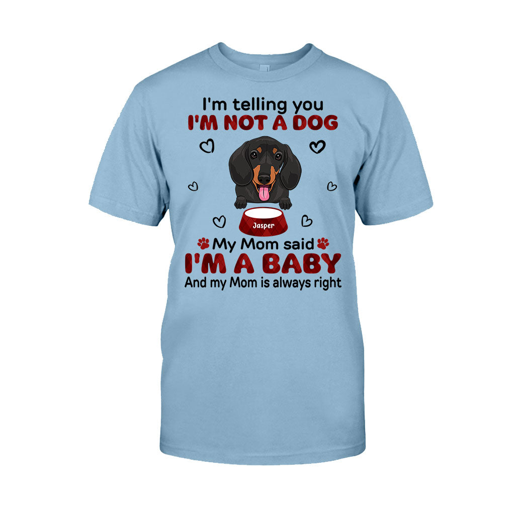 Ich sag's dir – personalisiertes Hunde-T-Shirt und Hoodie