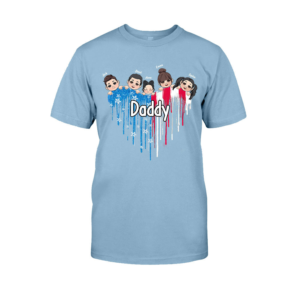 Best Dad Ever - Personalized Father T-shirt and Hoodie