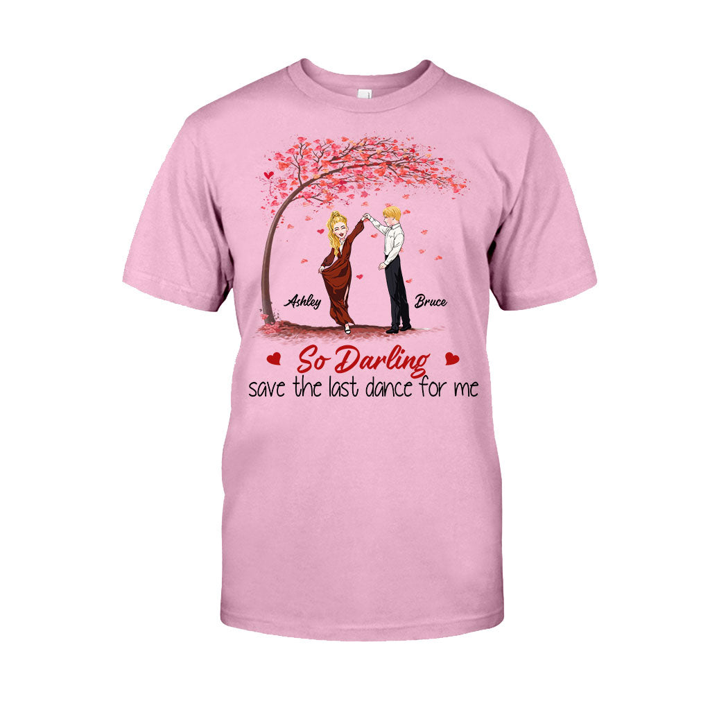 Mein Herz ist immer bei dir – Personalisiertes Partner-T-Shirt und Hoodie