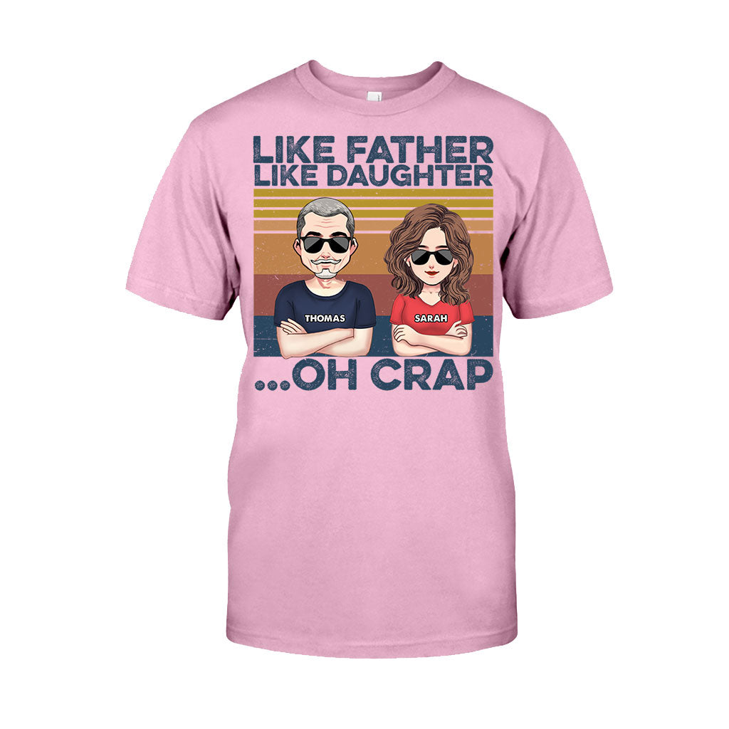 Like Father Like Son - Gift for dad, dad - Personalized T-shirt And Hoodie