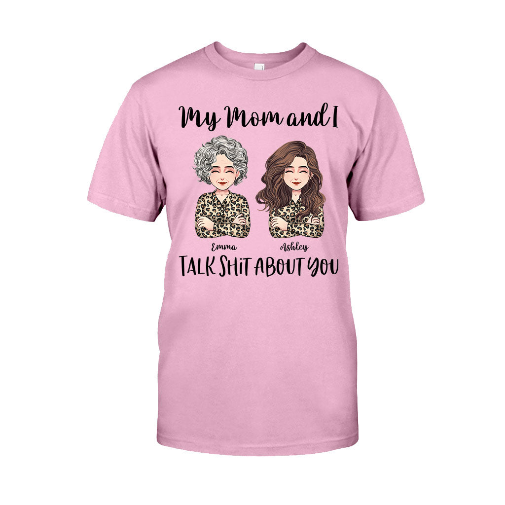 Mutter und Tochter – Personalisiertes Muttertags-T-Shirt und Hoodie