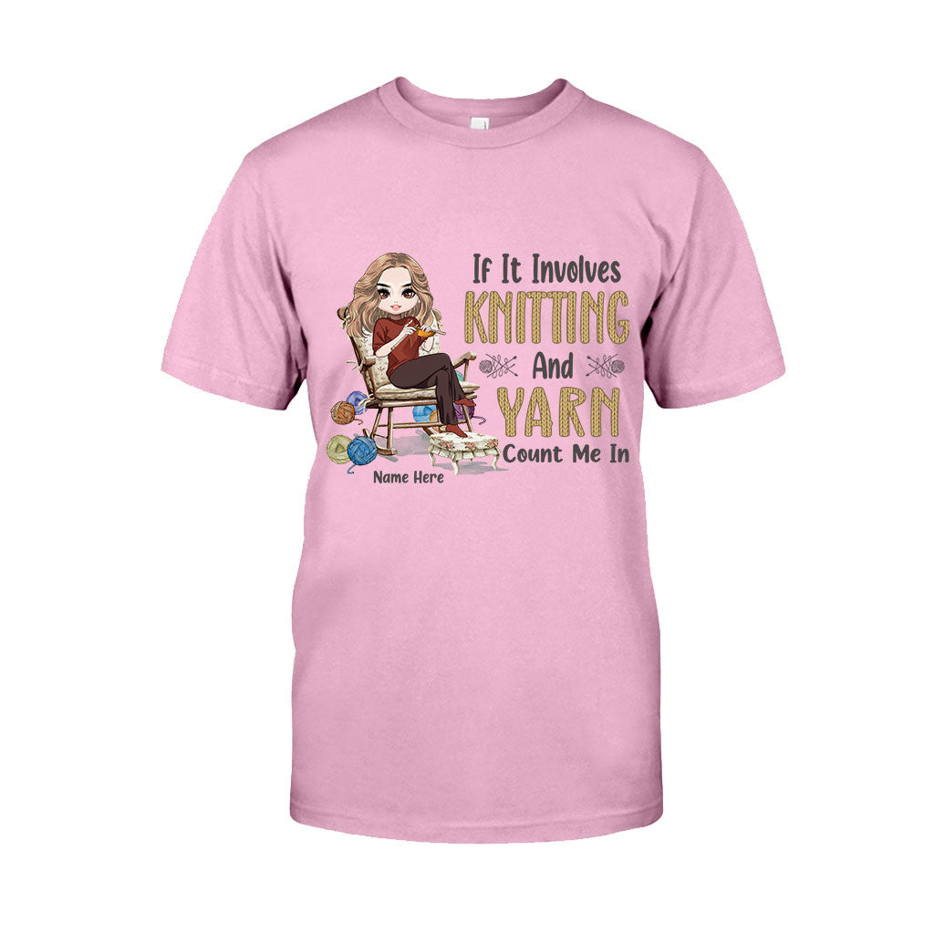 Alles rund ums Stricken und Garn – ich bin dabei! – Personalisierte Strick-T-Shirts und Hoodies