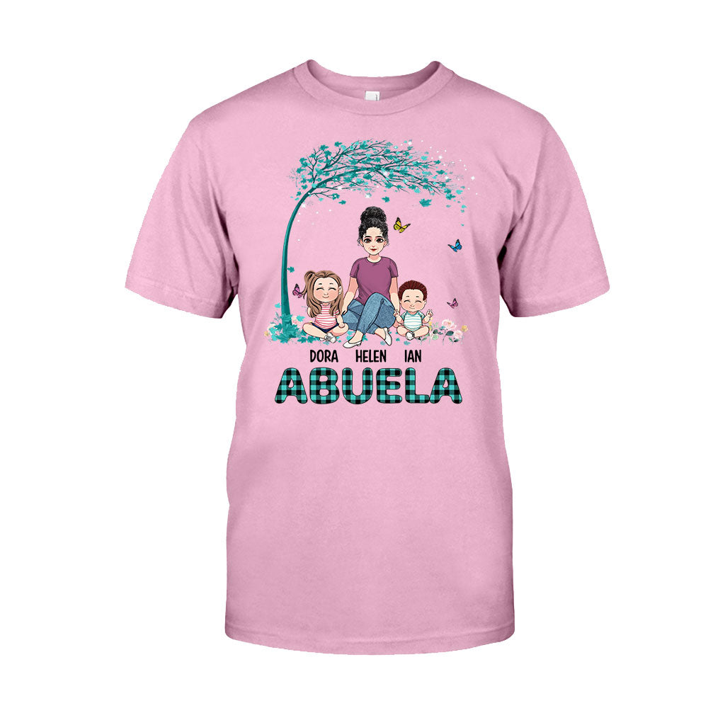 Oma-Leben – Personalisiertes Muttertags-T-Shirt und Hoodie für Omas