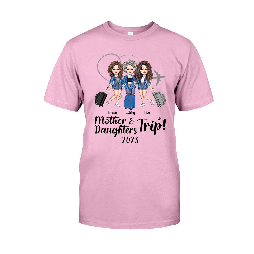 Mutter-Tochter-Ausflug – Personalisiertes Muttertags-T-Shirt und Hoodie