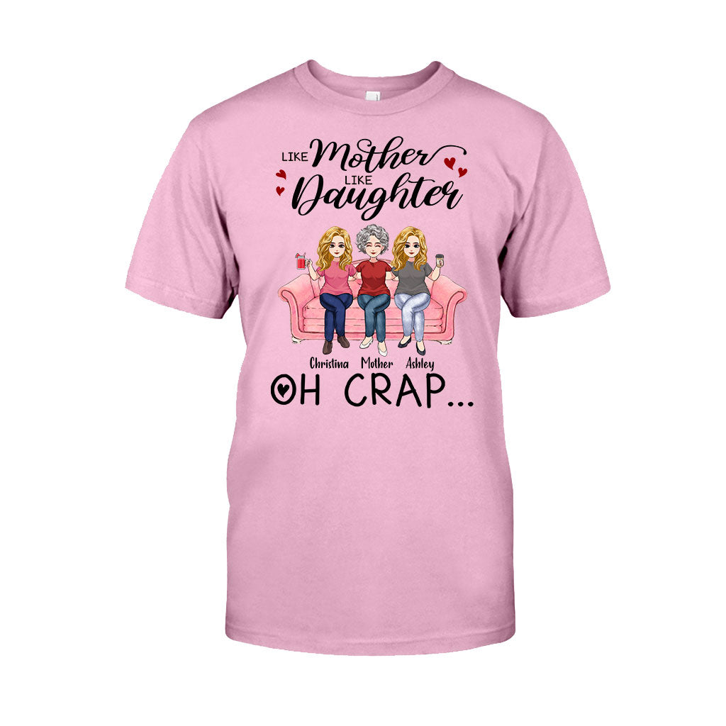 Like Mother Like Daughter - Personalized Mother's Day Mother T-shirt and Hoodie