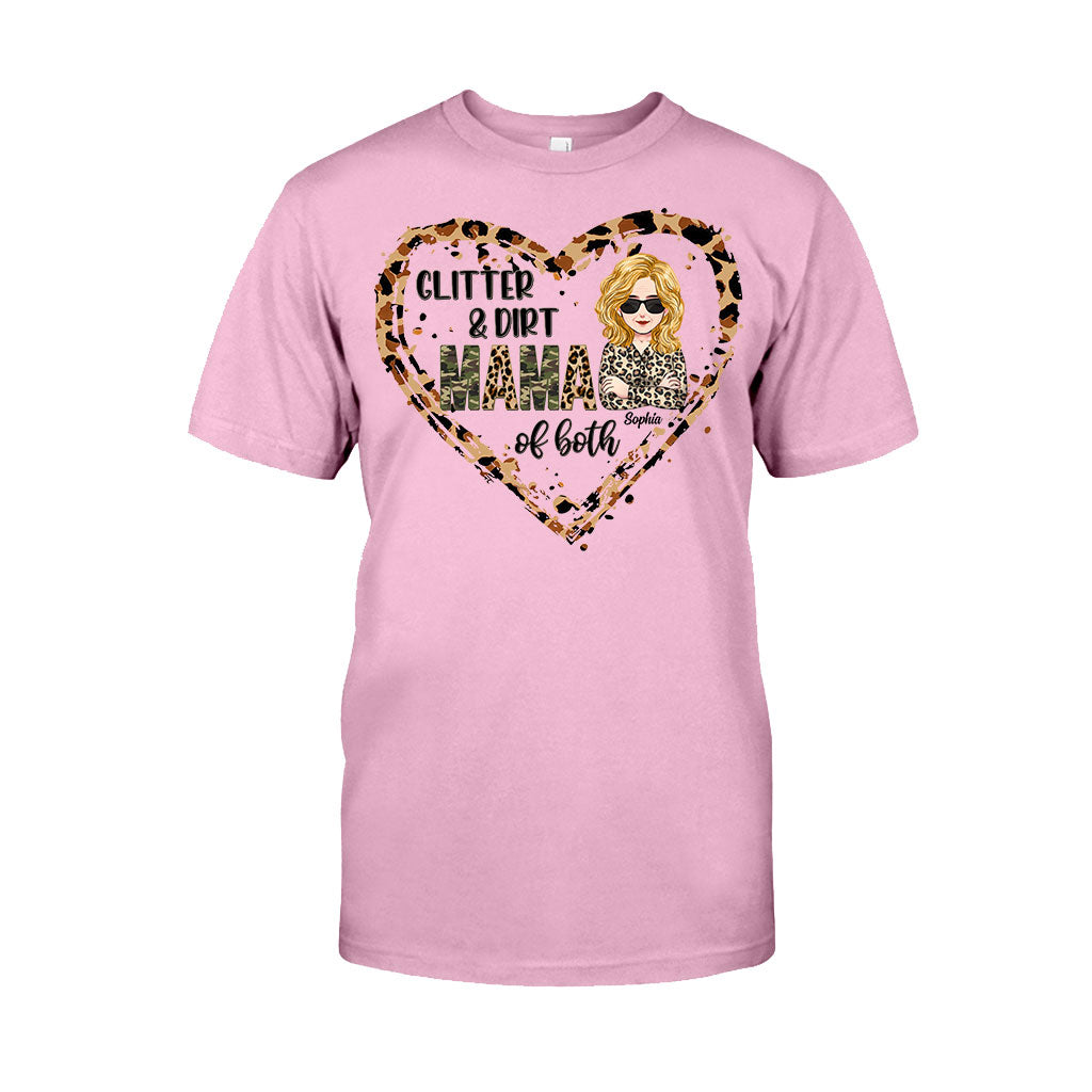 Mama von beidem – Personalisiertes Muttertags-T-Shirt und Hoodie