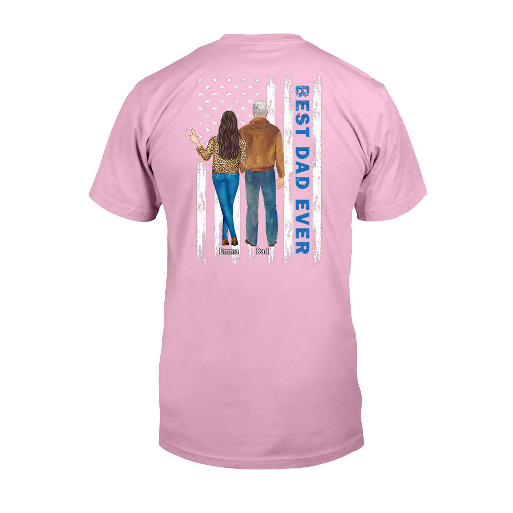 Best Dad Ever - Personalized Father T-shirt and Hoodie