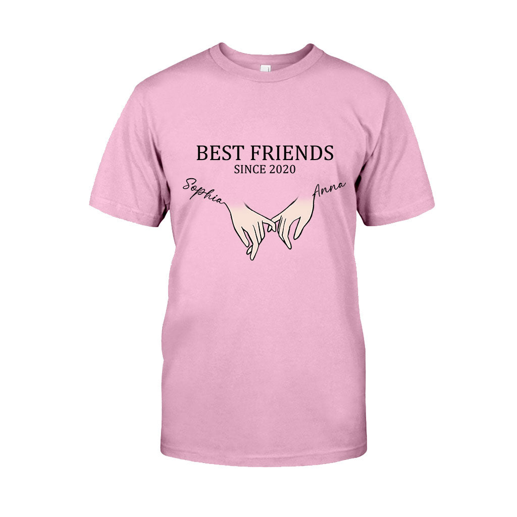 Beste Freundinnen – Personalisiertes Bestie-T-Shirt und Hoodie
