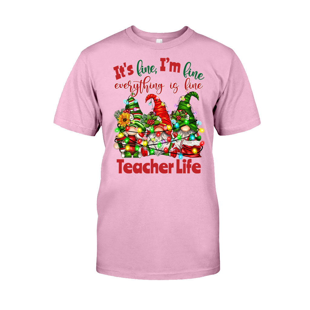 Alles gut, mir geht's gut, alles ist gut – personalisiertes Lehrer-T-Shirt und Hoodie