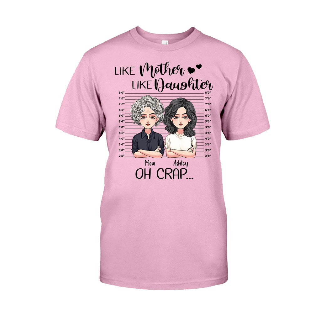 Wie die Mutter, so die Tochter – Personalisiertes Muttertags-T-Shirt und Hoodie