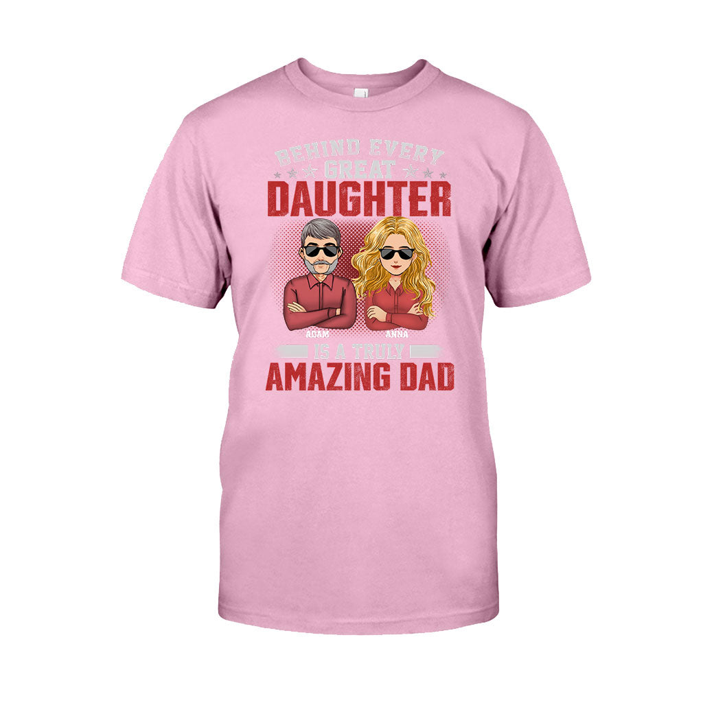 Ein wirklich großartiger Papa – Personalisiertes Vatertags-T-Shirt und Hoodie