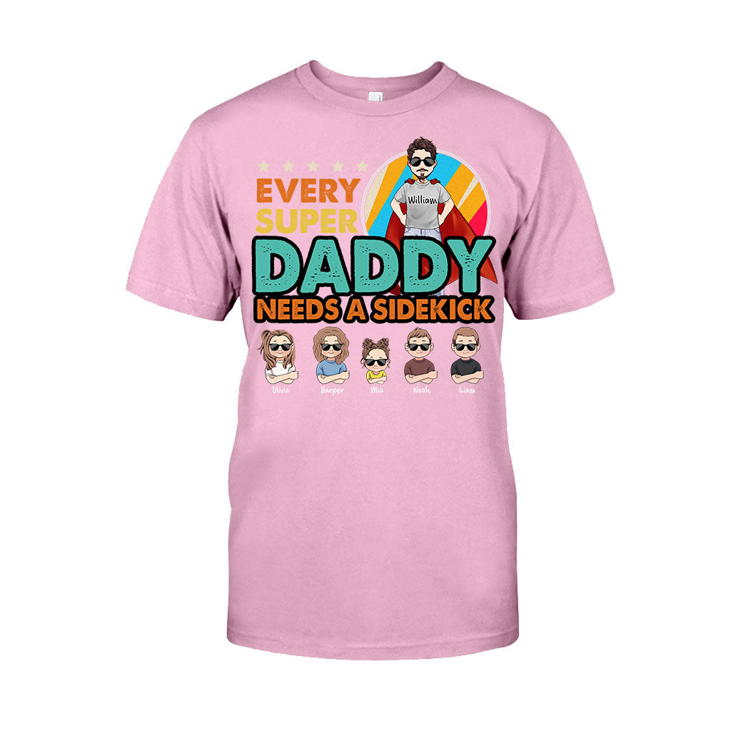 Super Dad Super Hero - Gift for dad, grandpa, uncle, brother - Personalized T-shirt And Hoodie