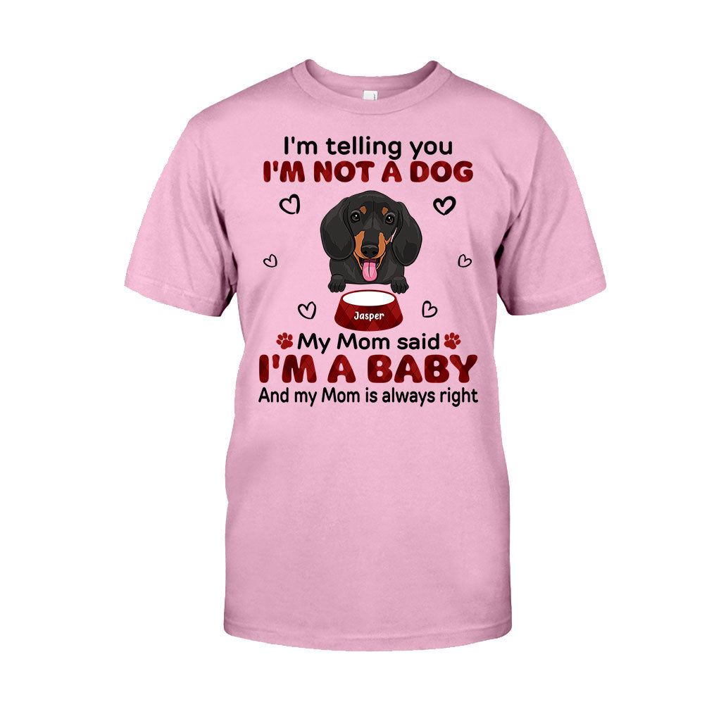 Ich sag's dir – personalisiertes Hunde-T-Shirt und Hoodie