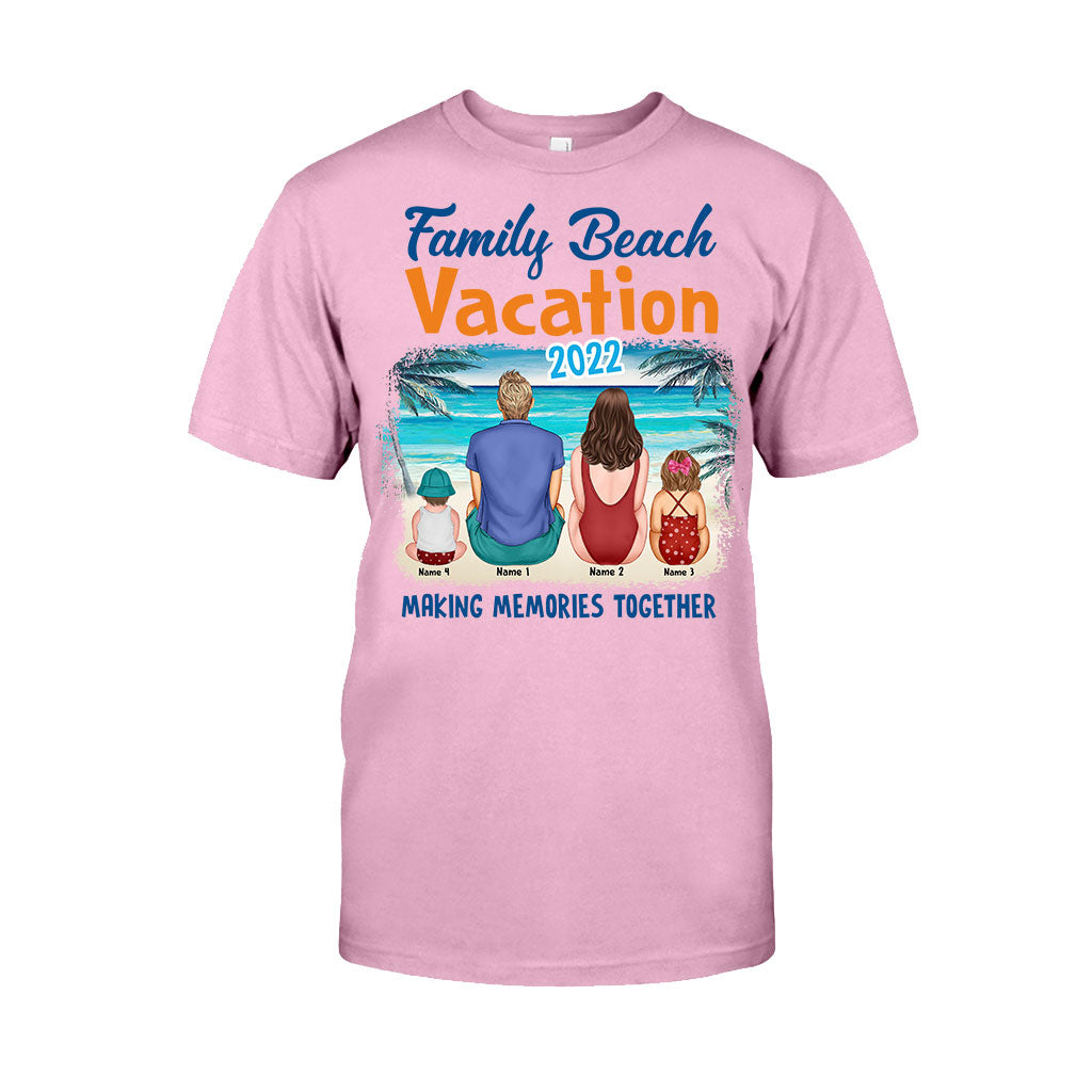 Family Beach Vacation - Personalized Sea Lover T-shirt and Hoodie