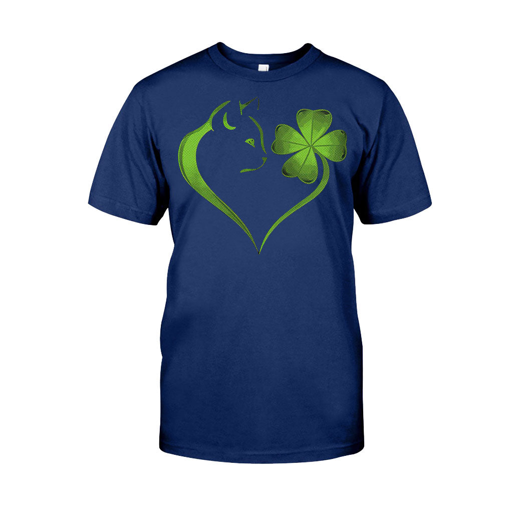 Cat Heart Irish - T-Shirt und Hoodie 0119
