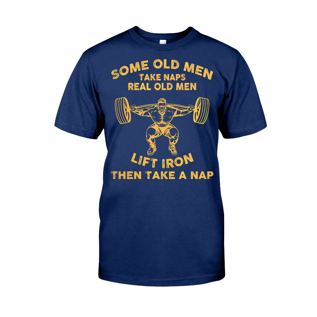 Some Old Men - Gewichtheben T-Shirt und Hoodie 092021