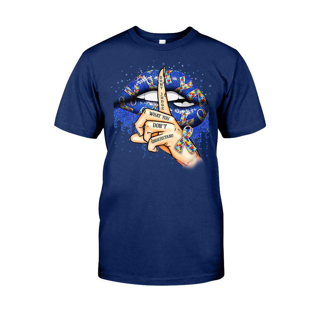 Urteile nicht über Dinge, die du nicht verstehst – T-Shirt und Hoodie zur Aufklärung über Autismus 112021