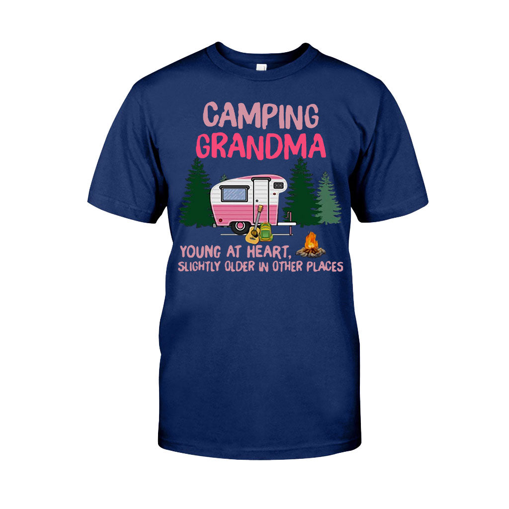 Camping Grandma - T-shirt and Hoodie 112021