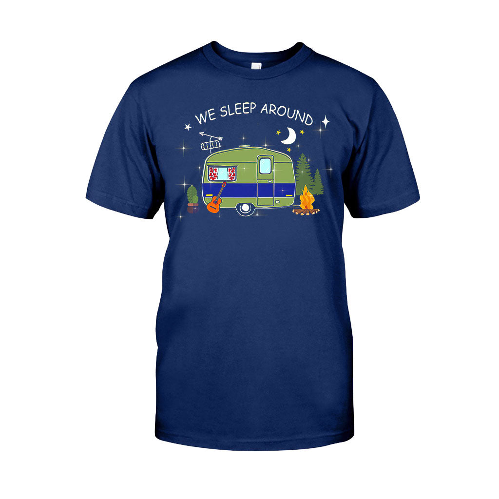 We Sleep Around - Camping T-shirt and Hoodie 112021