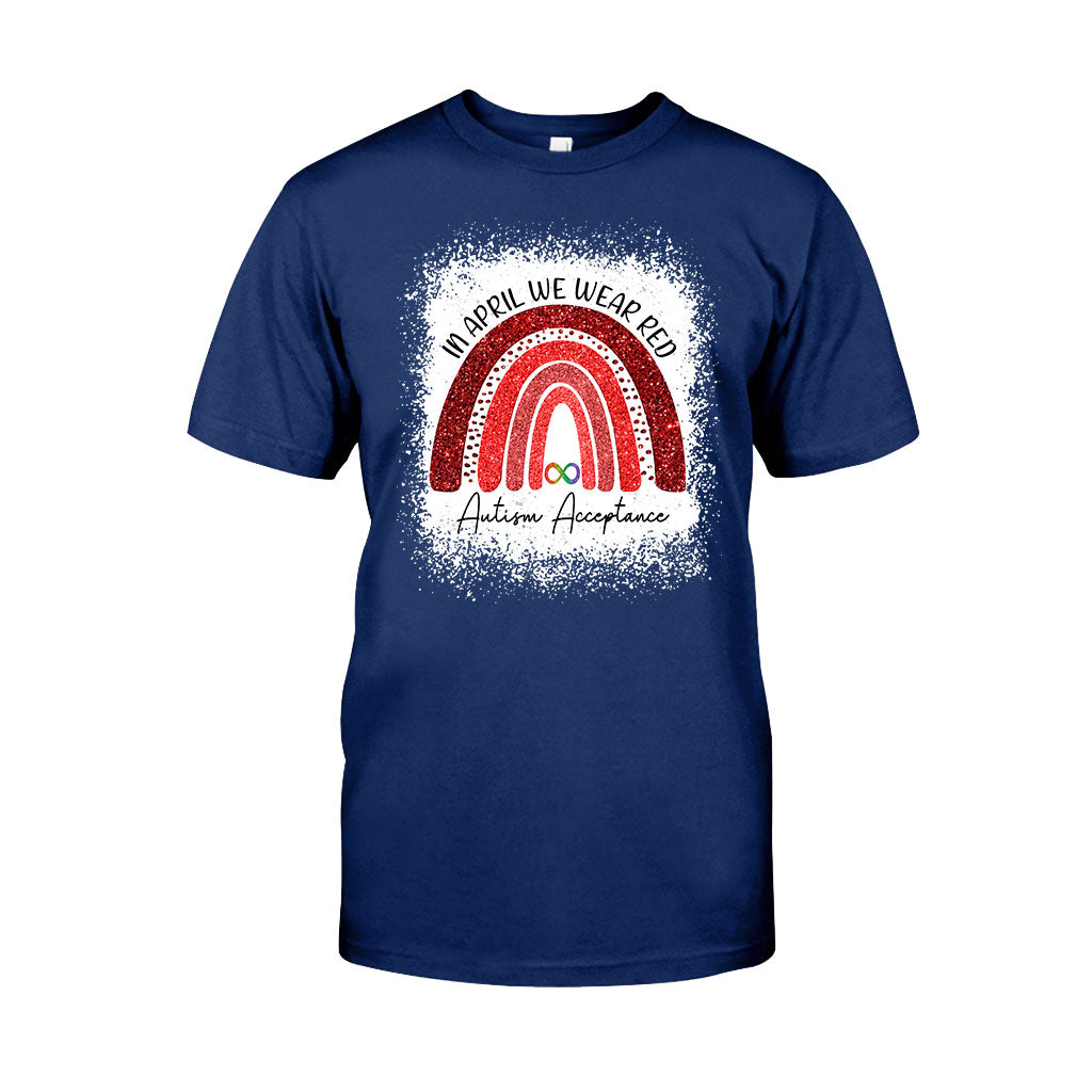 Im April tragen wir Rot – T-Shirt und Hoodie zur Sensibilisierung für Autismus 1121