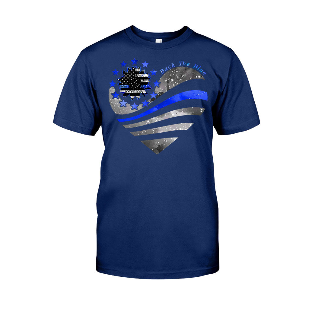 Blue Line – Polizeibeamten-T-Shirt und Hoodie 062021