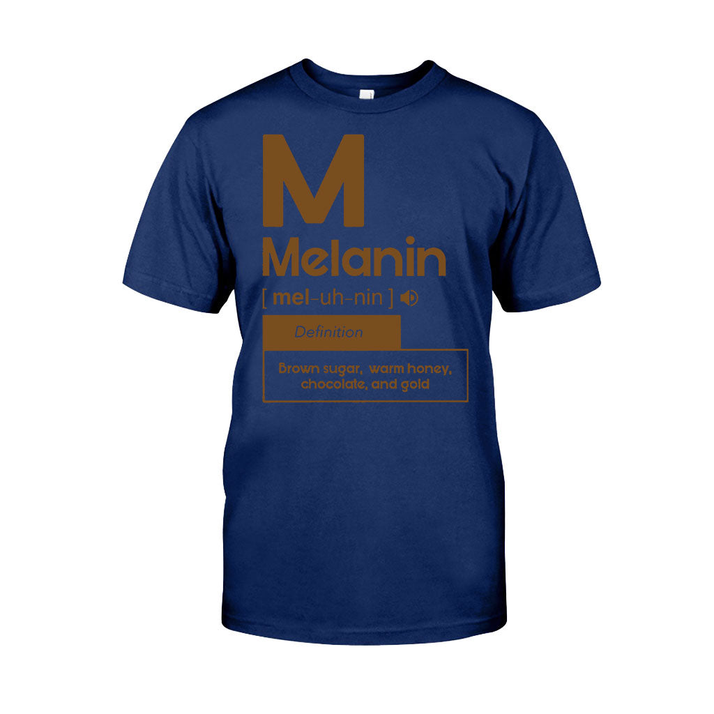 Melanin – T-Shirt und Hoodie für Afroamerikaner 062021