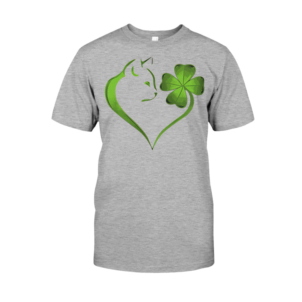 Cat Heart Irish - T-Shirt und Hoodie 0119
