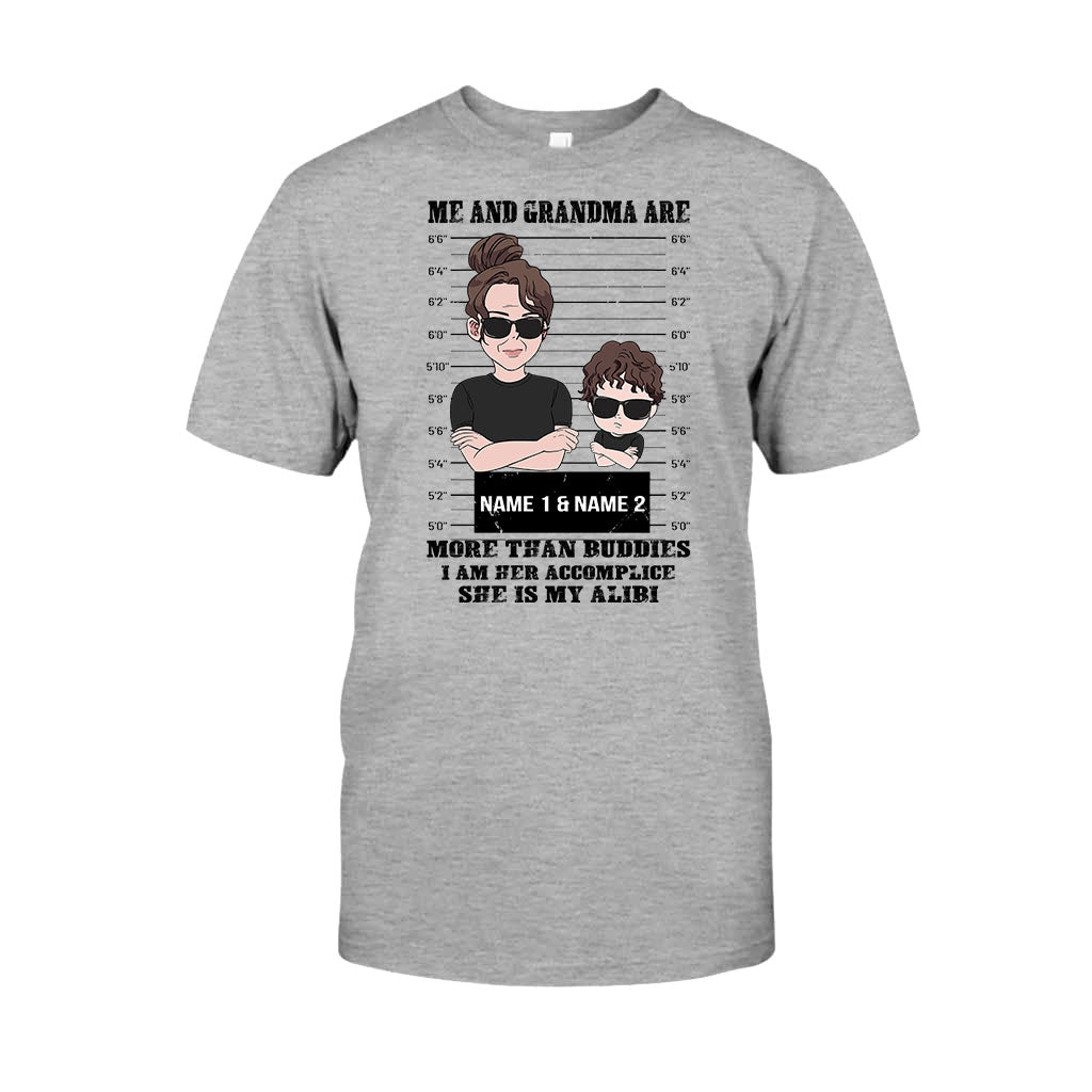 Accomplice And Alibi - Personalized Mother's day Grandma T-shirt and Hoodie