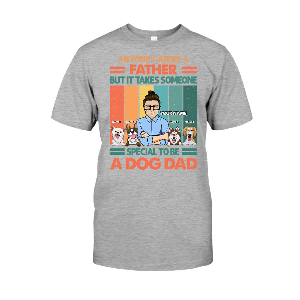 Jemand Besonderes, der Hundepapa wird – personalisiertes Vatertags-T-Shirt und Hoodie