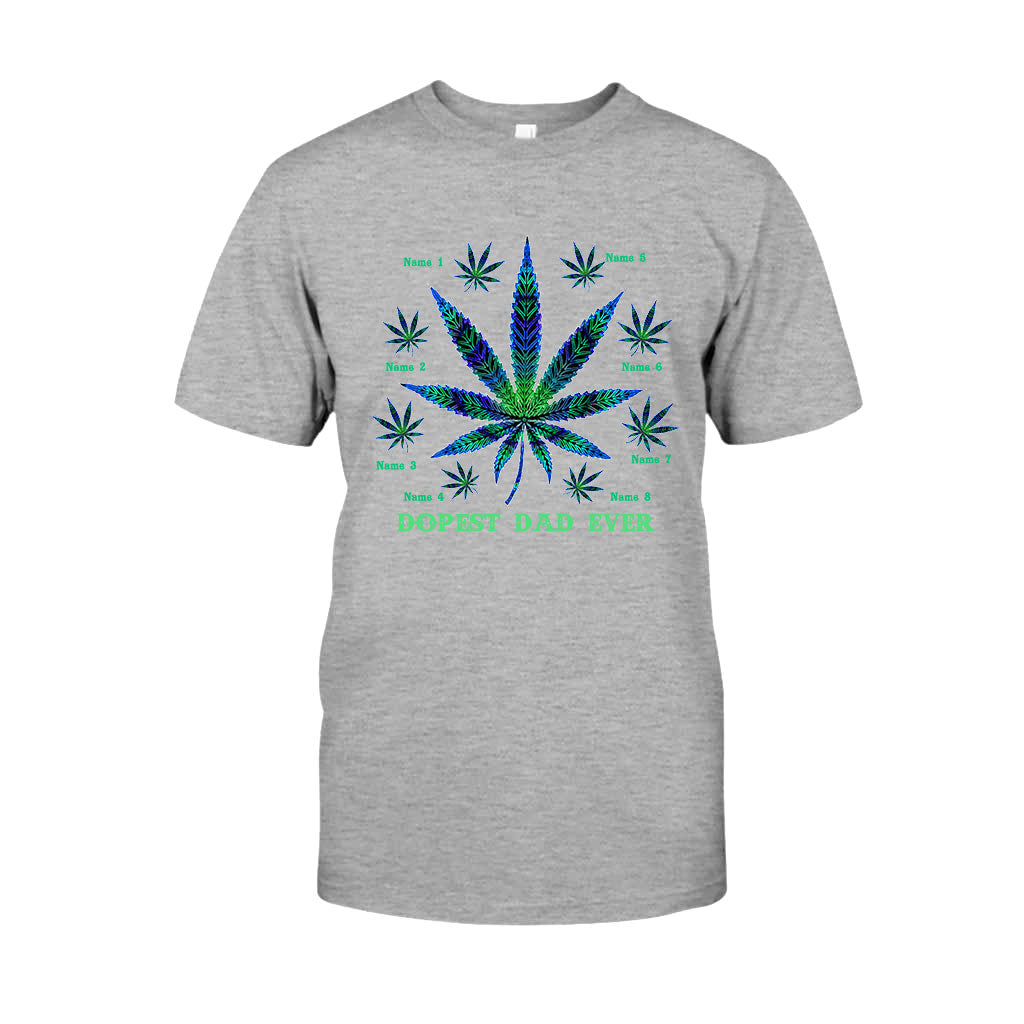 Der coolste Papa aller Zeiten – personalisiertes Vatertags-T-Shirt und Hoodie