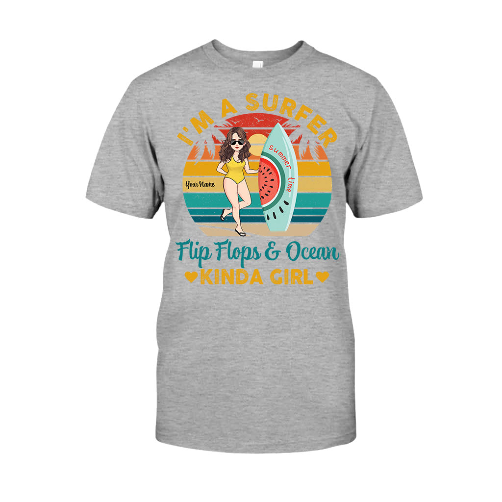 Ich bin ein Flip-Flop – Personalisiertes Surf-T-Shirt und Hoodie