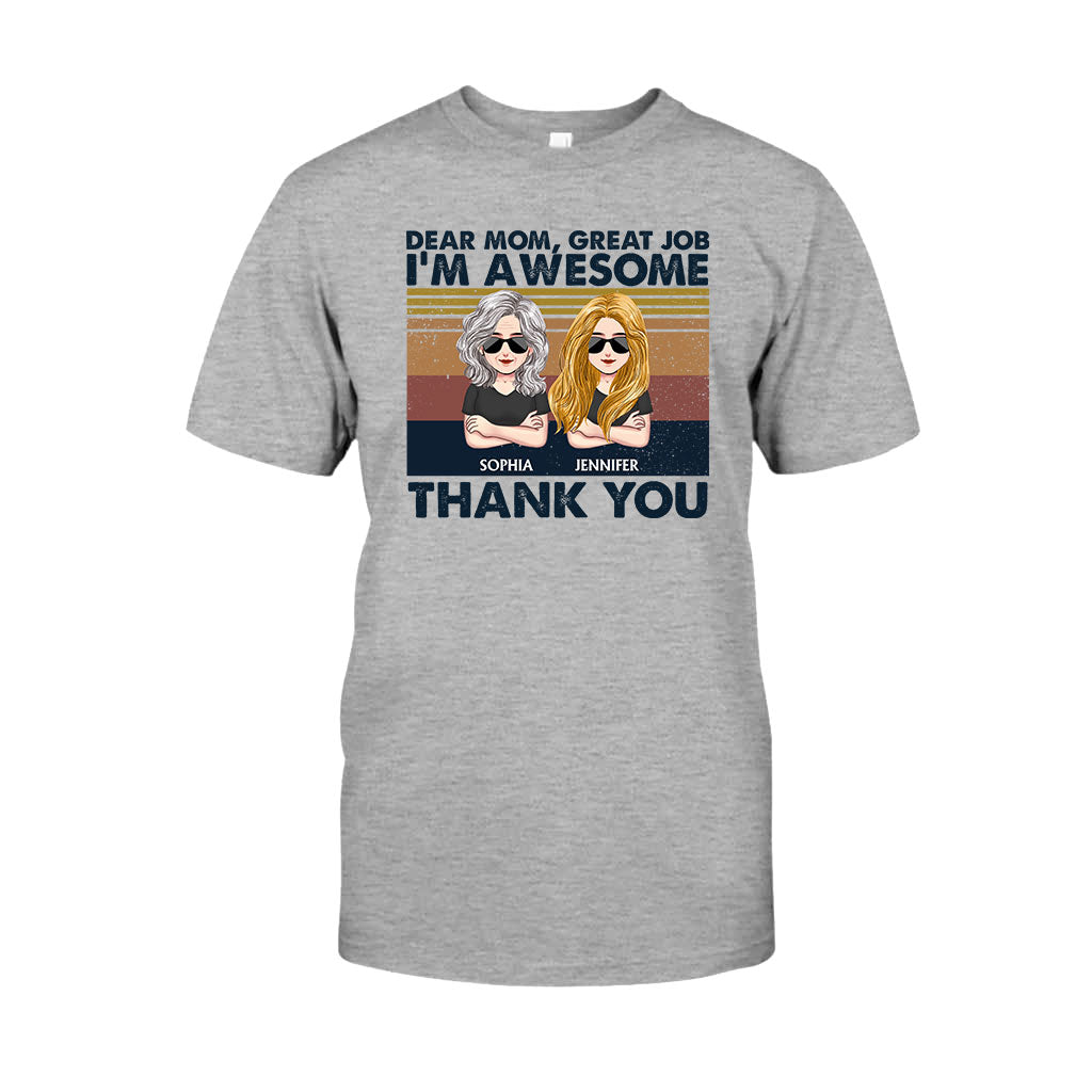 Liebe Mama, super gemacht! Ich bin klasse! - Personalisiertes Muttertags-T-Shirt und Hoodie