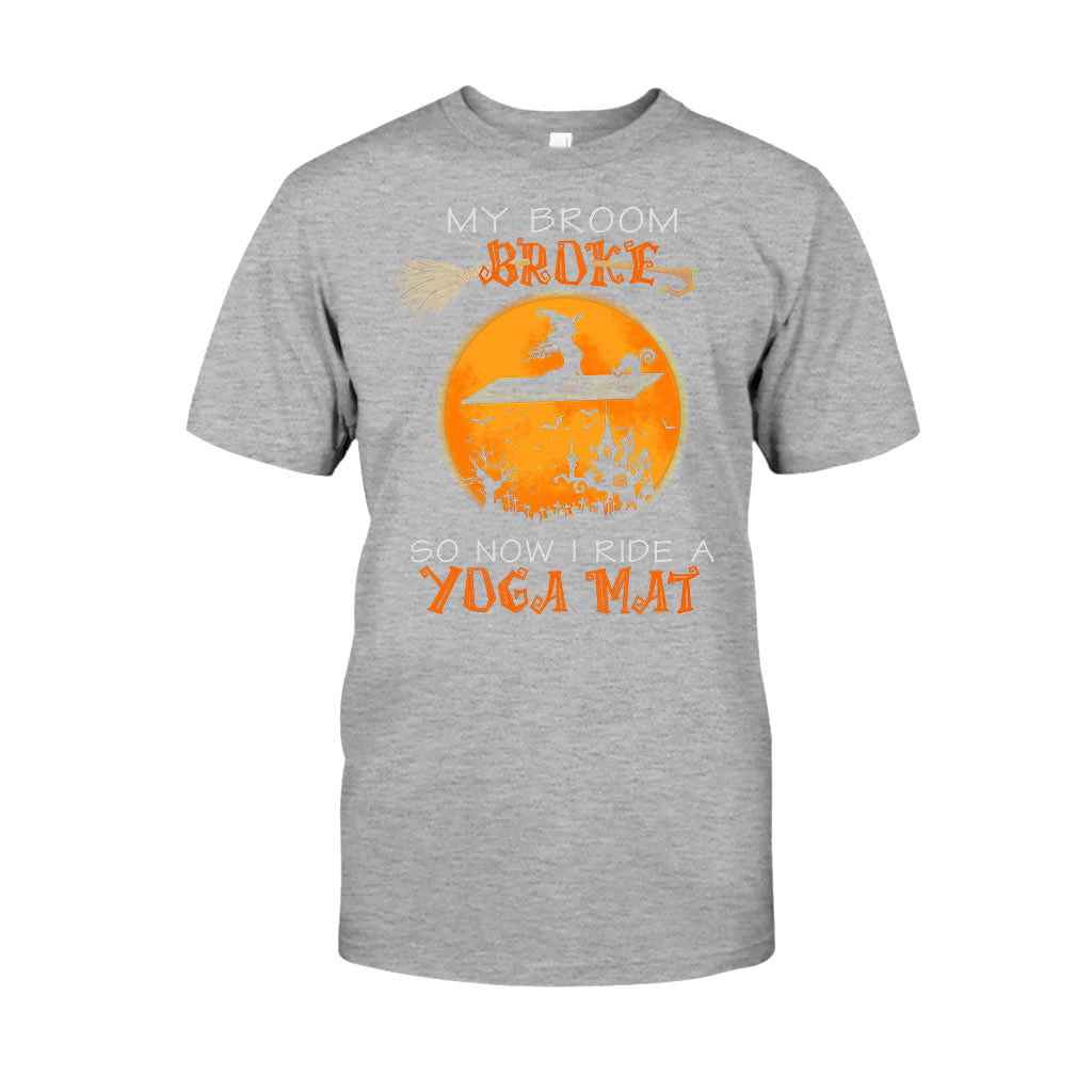 My Broom Broke Halloween T-shirt And Hoodie 092021