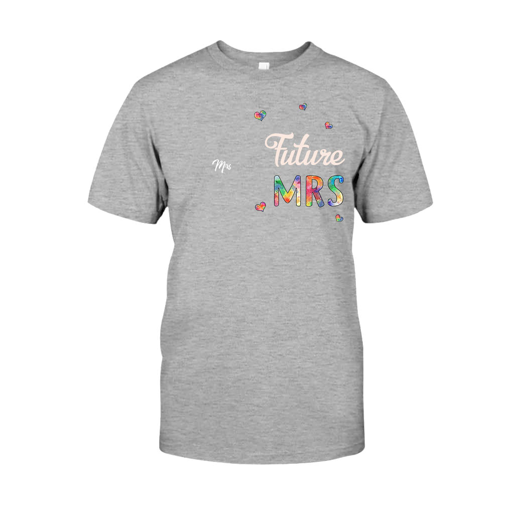 Zukünftige Ehefrau – Personalisiertes T-Shirt für Paare