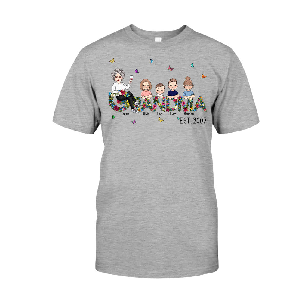 Oma seit – Personalisiertes Muttertags-T-Shirt und Hoodie für Omas