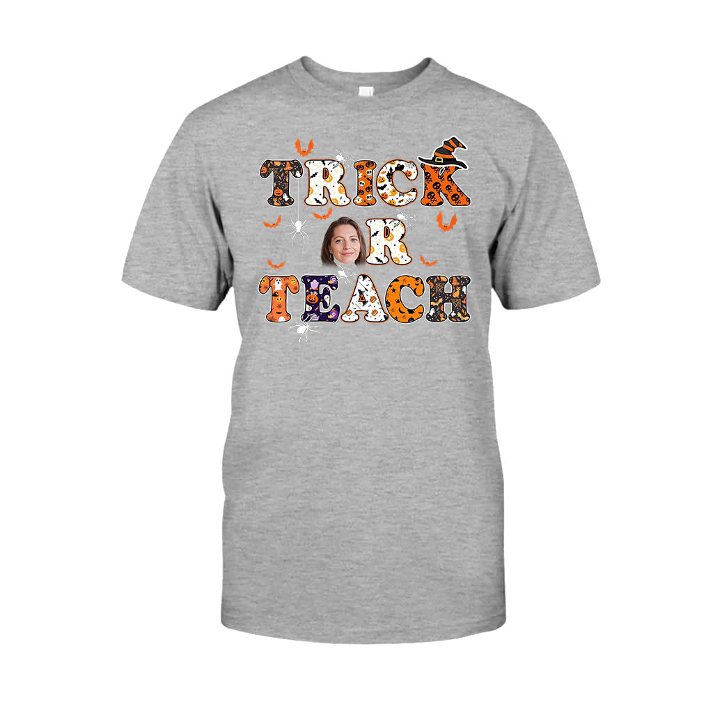 Treat Or Teach - Personalized Teacher T-shirt and Hoodie