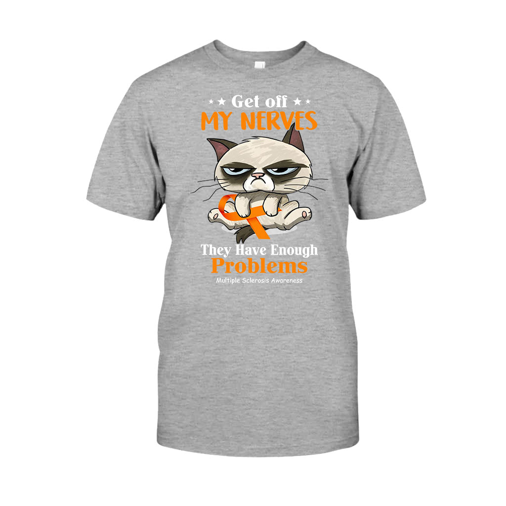 Lass mich in Ruhe – T-Shirt und Hoodie zur Aufklärung über Multiple Sklerose 092021