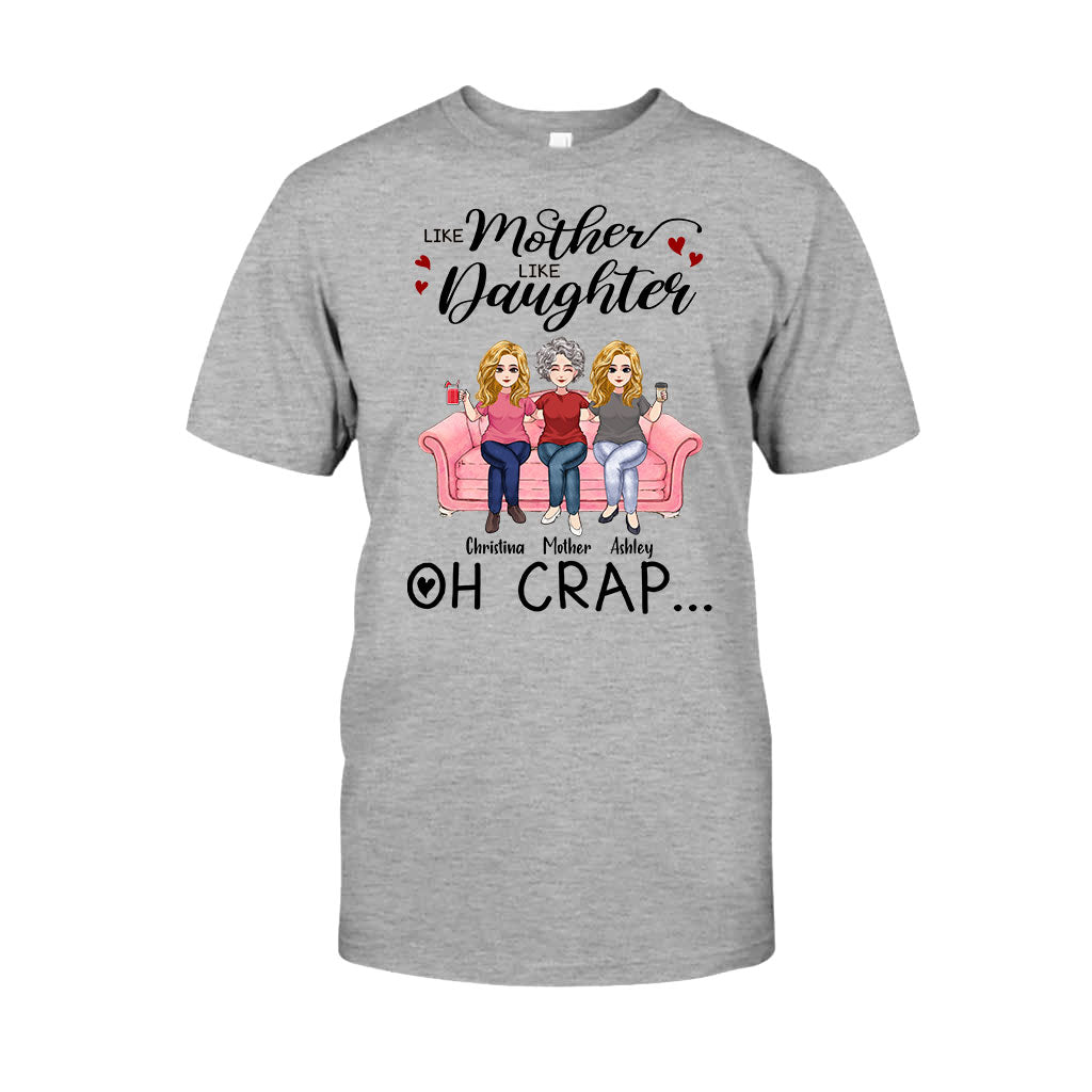 Like Mother Like Daughter - Personalized Mother's Day Mother T-shirt and Hoodie