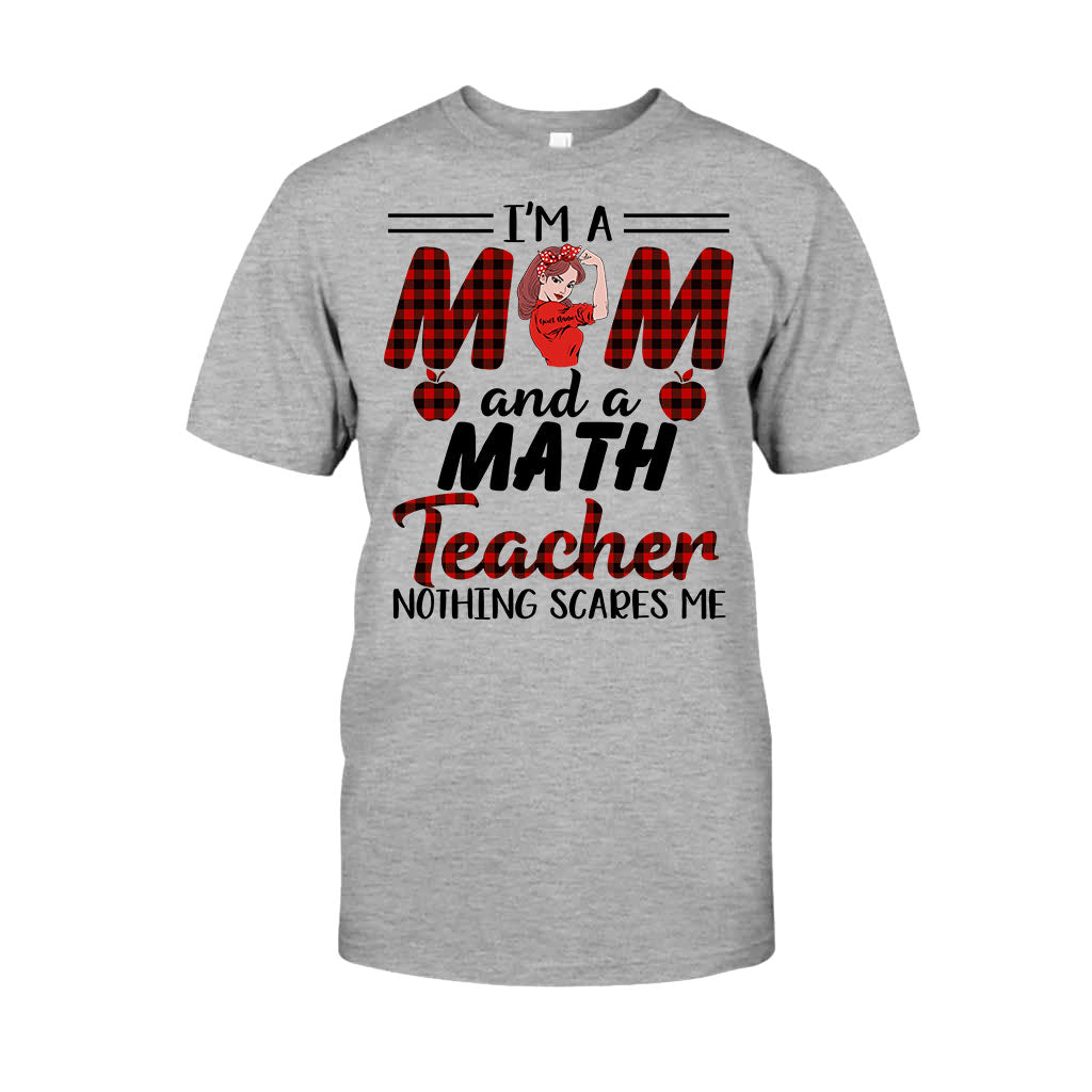 Ich bin Mutter und Lehrerin – personalisiertes T-Shirt und Hoodie