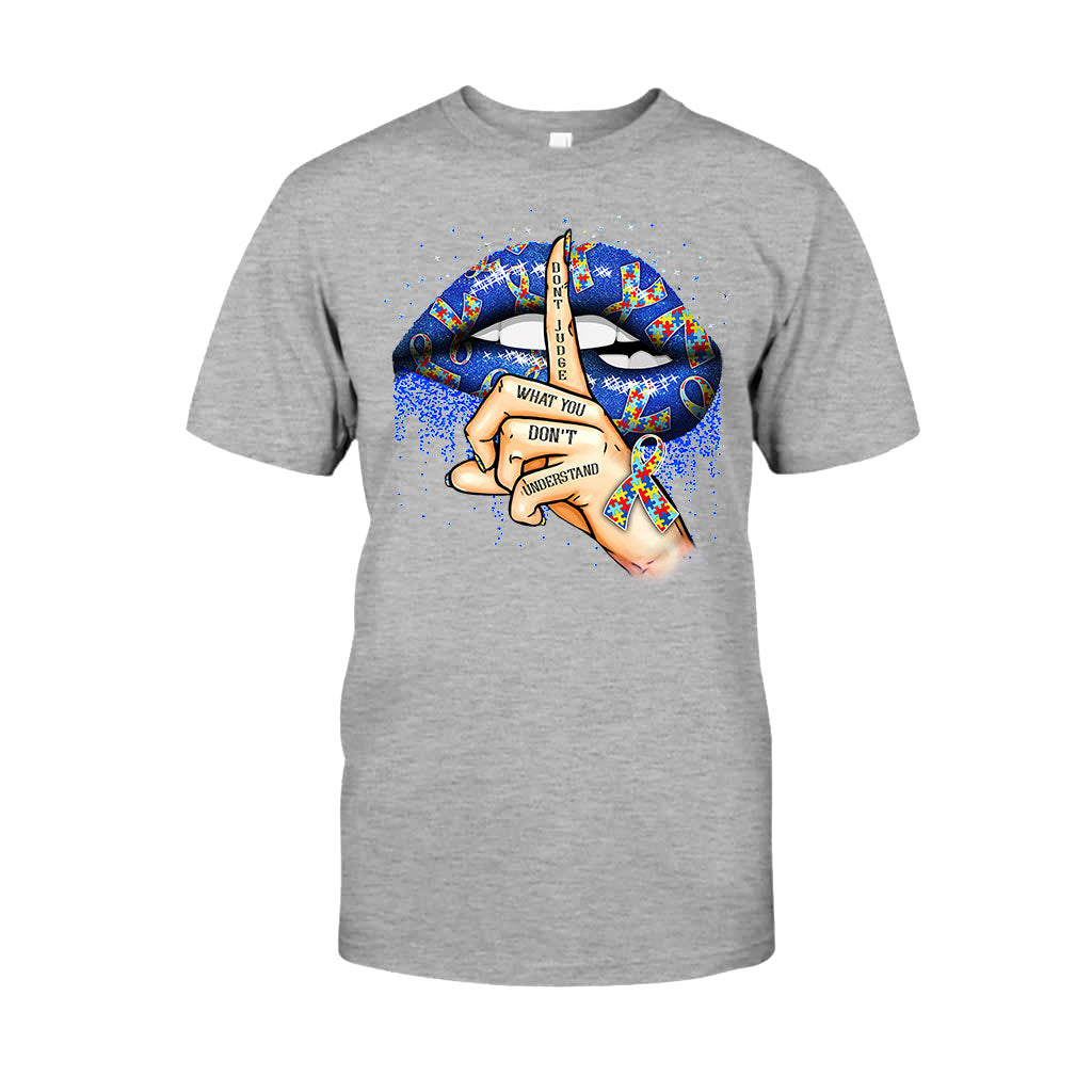 Urteile nicht über Dinge, die du nicht verstehst – T-Shirt und Hoodie zur Aufklärung über Autismus 112021