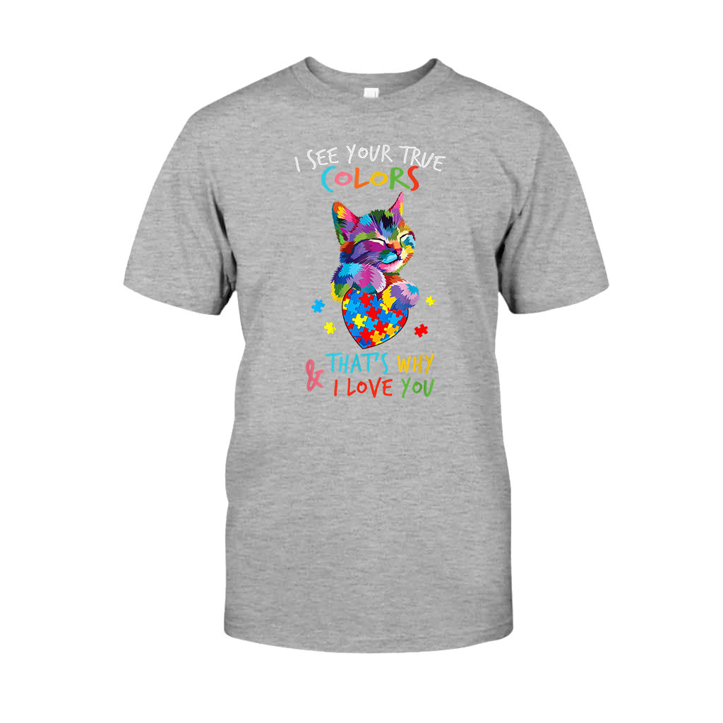 Ich liebe jemanden mit Autismus – T-Shirt und Hoodie zur Sensibilisierung für Autismus 112021