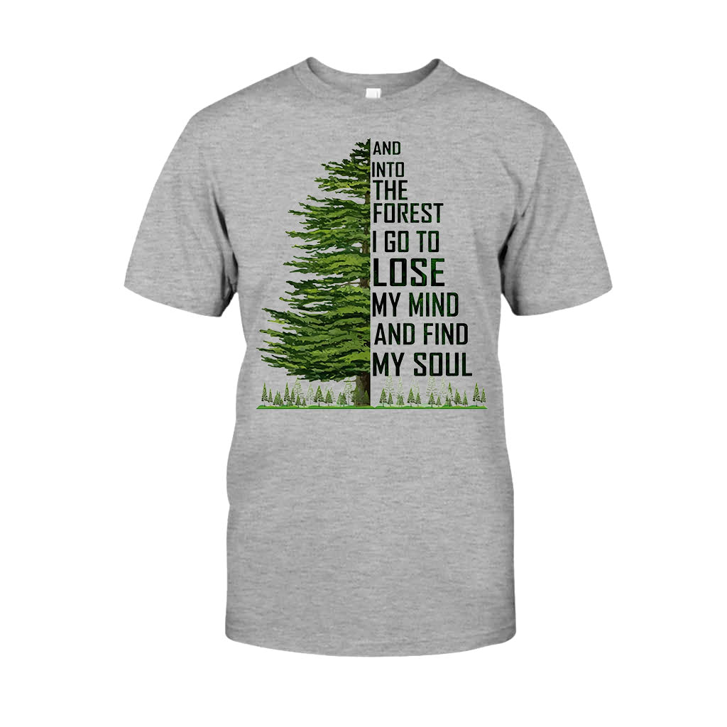 Und rein in den Wald gehe ich – Camping-T-Shirt und Hoodie 112021