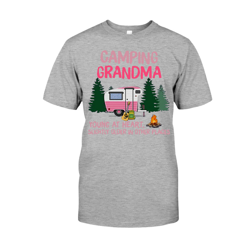 Camping Grandma - T-shirt and Hoodie 112021