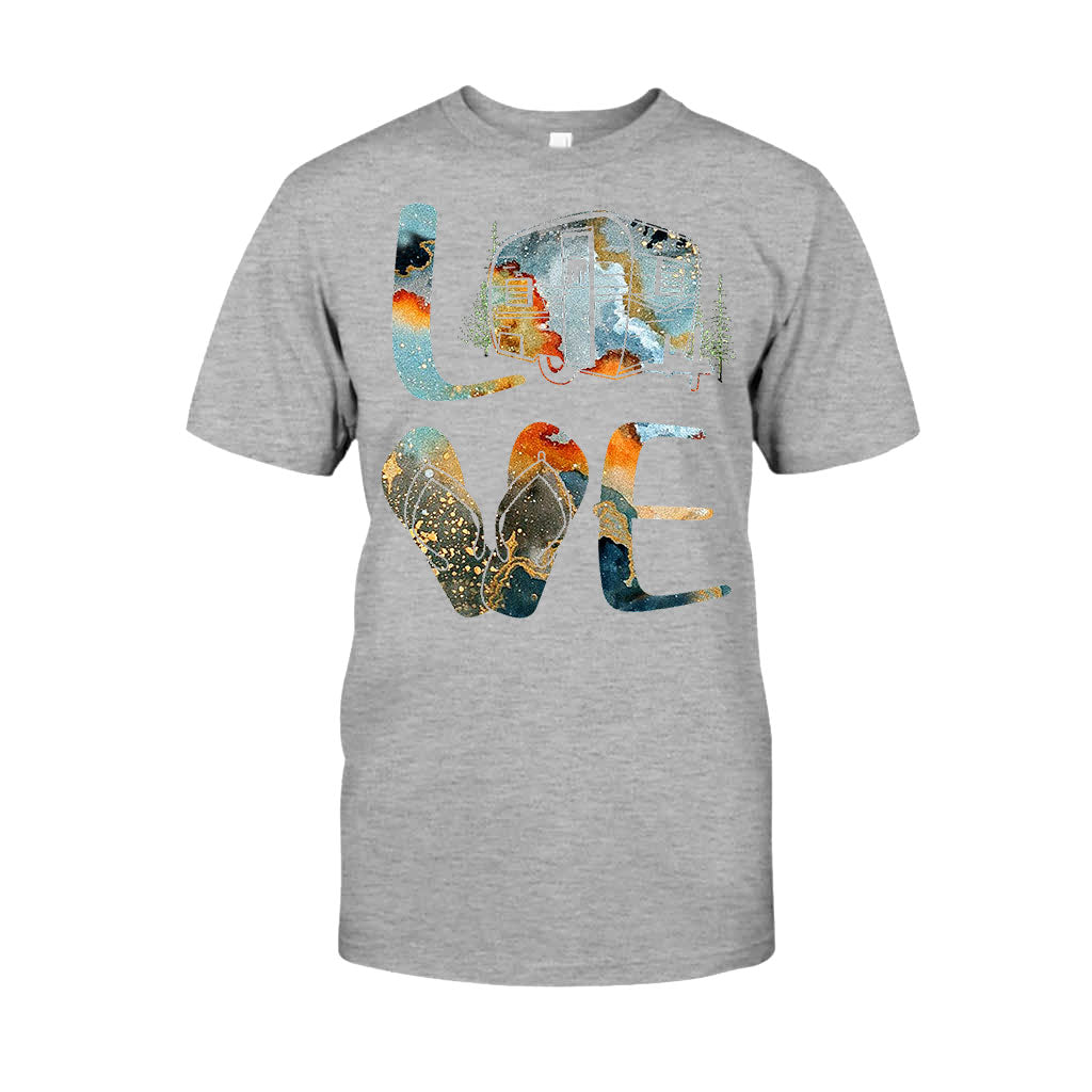 Liebe – Camping-T-Shirt und Hoodie 112021