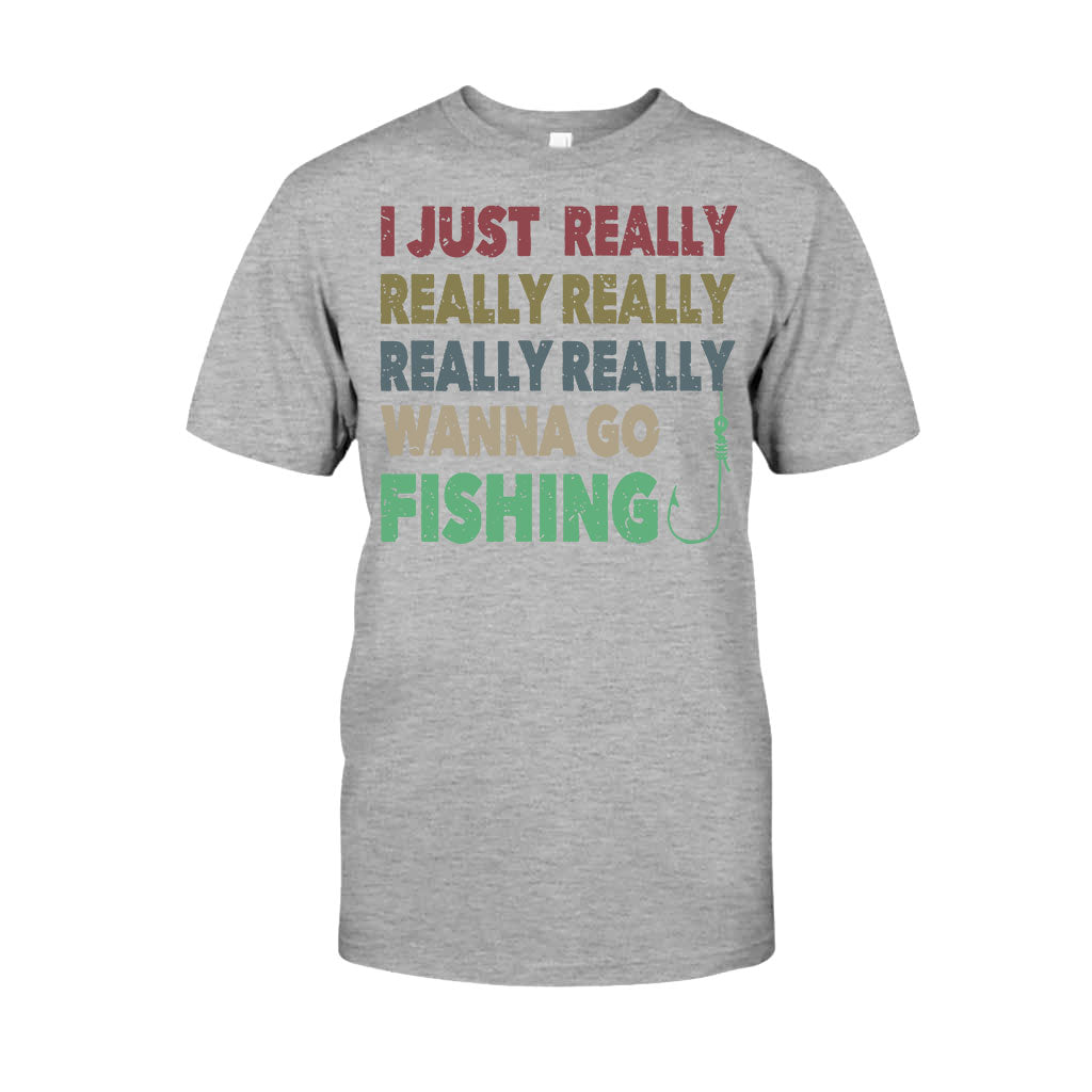 Ich will einfach nur angeln gehen – T-Shirt und Hoodie 112021