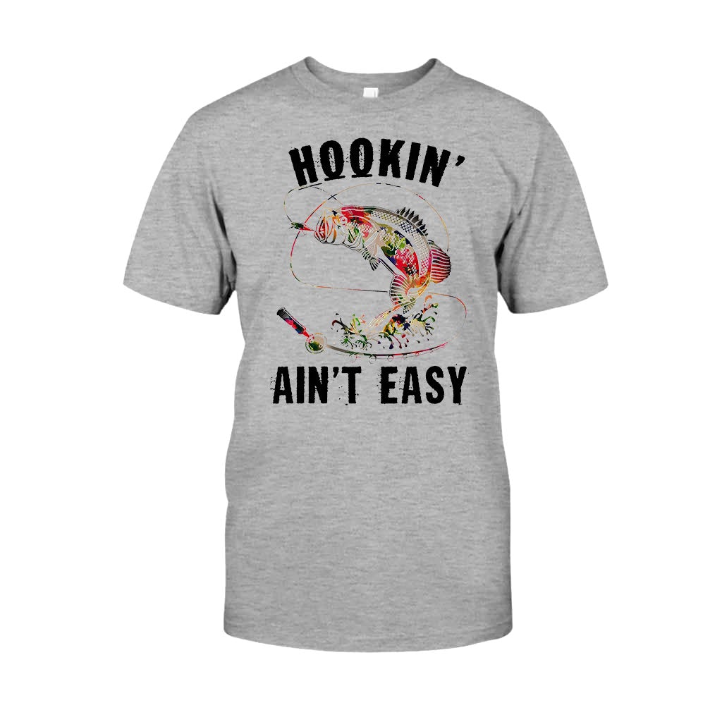 Angeln ist nicht einfach – T-Shirt und Hoodie zum Thema Angeln 1121