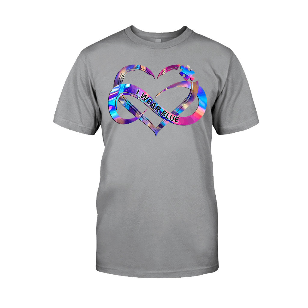 Ich trage Blau – Personalisiertes T-Shirt und Hoodie zur Sensibilisierung für Autismus
