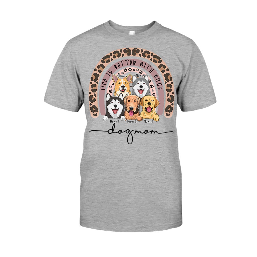 Hundemama – Personalisiertes Hunde-T-Shirt und Hoodie