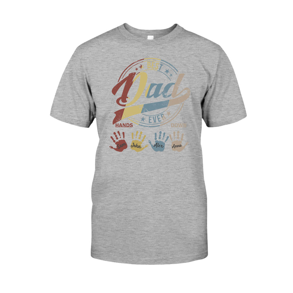 Best Dad Ever Grandpa - Personalized Father T-shirt and Hoodie