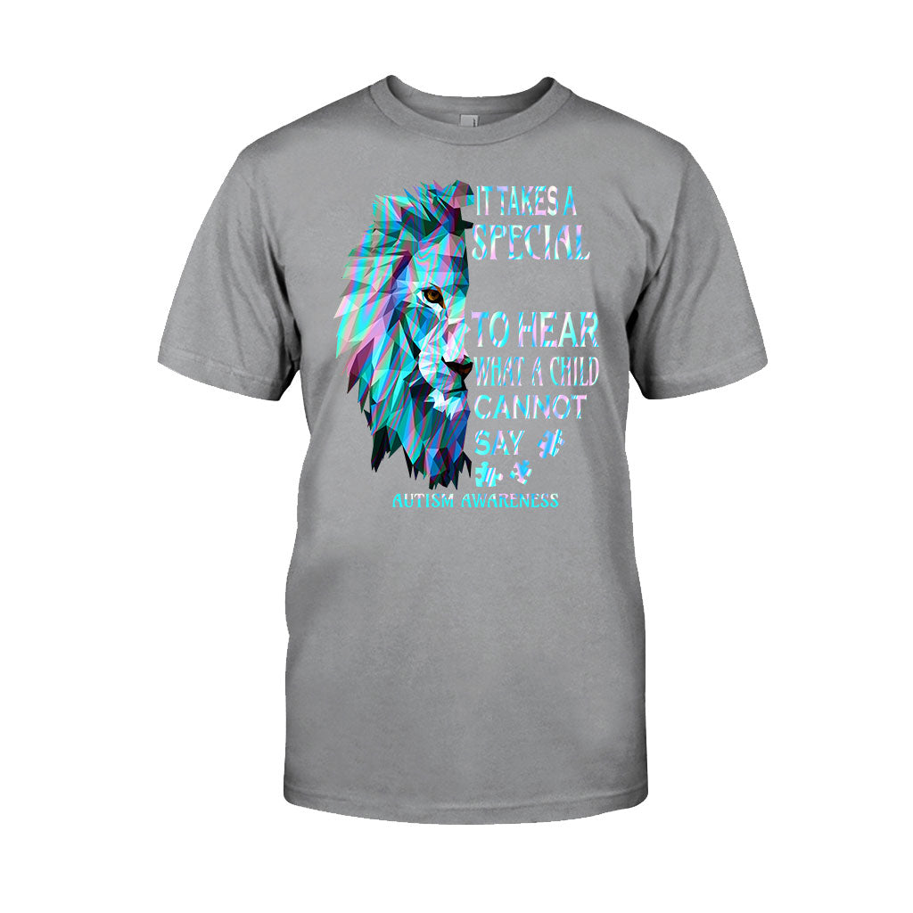 Es braucht einen besonderen Menschen – Personalisiertes T-Shirt und Hoodie zur Sensibilisierung für Autismus